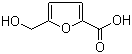 5-羟甲基-2-呋喃甲酸分子结构 (CAS 6338-41-6)