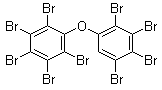 2,2',3,3',4,4',5,5',6-Nonabromodiphenyl ether molecular structure (CAS 63387-28-0)