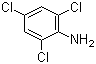 结构式 CAS# 634-93-5, 2,4,6-三氯苯胺
