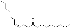 cis-12-Nonadecen-9-one molecular structure (CAS 63408-45-7)