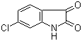 structure of CAS# 6341-92-0, 6-Chloroisatin;6-Chloro-1H-indole-2,3-dione