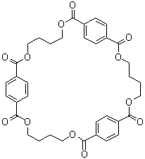 3,8,15,20,27,32-Hexaoxatetracyclo[32.2.2.2(10,13).2(22,25)]dotetraconta-10,12,22,24,34,36,37,39,41-nonaene-2,9,14,21,26,33-hexone molecular structure (CAS 63440-94-8)
