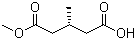 structure of CAS# 63473-60-9, Methyl (R)-(+)-3-methylglutarate;(R)-3-Methylglutaric acid monomethyl ester; (R)-3-Methylpentanedioic acid monomethyl ester; (R)-5-Methoxy-3-methyl-5-oxopentanoic acid