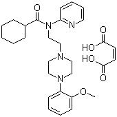 WAY-100635 maleate molecular structure (CAS 634908-75-1)