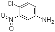 3-硝基-4-氯苯胺分子结构 (CAS 635-22-3)
