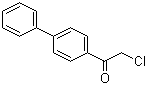 结构式 CAS# 635-84-7, 2'-氯代联苯乙酮; 2-氯-4'-苯基苯乙酮