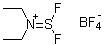 N,N-Diethyl-S,S-difluoro-sulfiliminium tetrafluoroborate molecular structure (CAS 63517-29-3)
