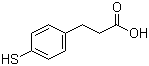4-Mercaptohydrocinnamic acid molecular structure (CAS 63545-55-1)