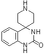 螺[哌啶-4,4'(1'H)-喹唑啉]-2'(3'H)-酮分子结构 (CAS 635713-68-7)