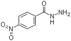 结构式 CAS# 636-97-5, 4-硝基苯甲酰肼