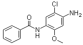 N-(4-氨基-5-氯-2-甲氧基苯基)苯甲酰胺分子结构 (CAS 6368-90-7)
