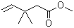 Methyl 3,3-dimethylpent-4-enoate molecular structure (CAS 63721-05-1)