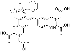 Xylenol Orange sodium salt molecular structure (CAS 63721-83-5)