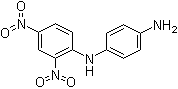 结构式 CAS# 6373-73-5, 2,4-二硝基-4'-氨基二苯胺