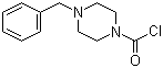 4-Benzylpiperazine-1-carbonyl chloride molecular structure (CAS 63763-66-6)