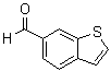 structure of CAS# 6386-80-7, 1-Benzothiophene-6-carboxaldehyde;1-Benzothiophene-6-carboxaldehyde; 6-Formylbenzo[b]thiophene