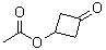 structure of CAS# 63930-59-6, 3-(Acetyloxy)cyclobutanone;3-Acetoxycyclobutanone