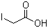 Iodoacetic acid molecular structure (CAS 64-69-7)