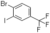 4-Bromo-3-iodobenzotrifluoride molecular structure (CAS 640280-28-0)