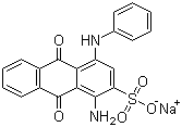 Acid Blue 25 molecular structure (CAS 6408-78-2)