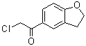 5-氯乙酰基-2,3-二氢苯并呋喃分子结构 (CAS 64089-34-5)