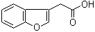 3-Benzofuranacetic acid molecular structure (CAS 64175-51-5)