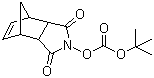 降冰片烯-2,3-二羧基亚胺基叔丁基碳酸酯分子结构 (CAS 64205-15-8)