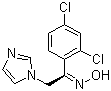 (Z)-2'-(1H-咪唑-1-基)-2,4-二氯苯乙酮肟分子结构 (CAS 64211-06-9)