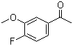 结构式 CAS# 64287-19-0, 4-氟-3-甲氧基苯乙酮