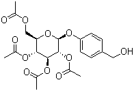 乙酰天麻素分子结构 (CAS 64291-41-4)