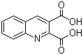 2,3-喹啉二甲酸分子结构 (CAS 643-38-9)