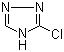 结构式 CAS# 64304-35-4, 3-氯-4H-1,2,4-三唑