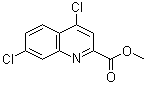 4,7-Dichloro-2-quinolinecarboxylic acid methyl ester molecular structure (CAS 643044-04-6)