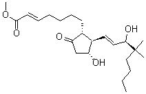 吉美前列素分子结构 (CAS 64318-79-2)