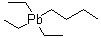 Triethylbutyllead molecular structure (CAS 64346-32-3)