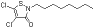 4,5-Dichloro-2-octyl-isothiazolone molecular structure (CAS 64359-81-5)