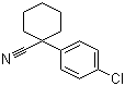 1-(4-Chlorophenyl)cyclohexane-1-carbonitrile molecular structure (CAS 64399-28-6)