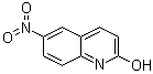 structure of CAS# 64495-55-2, 6-Nitroquinolin-2-ol;2-Hydroxy-6-nitroquinoline; 6-Nitro-2(1H)-quinolinone; 6-Nitrocarbostyril