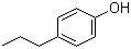 结构式 CAS# 645-56-7, 4-丙基苯酚; 对丙基苯酚