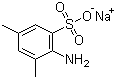 2-氨基-3,5-二甲基苯磺酸钠分子结构 (CAS 64501-85-5)
