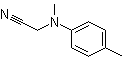 N-甲基-N-(4-甲基苯基)氨基乙腈分子结构 (CAS 64672-68-0)