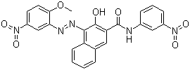 颜料红 23分子结构 (CAS 6471-49-4)