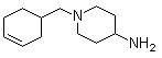 4-氨基-1-(3-环己烯-1-甲基)哌啶分子结构 (CAS 64730-01-4)