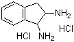 2,3-Dihydro-1H-indene-1,2-diamine hydrochloride molecular structure (CAS 64749-63-9)