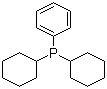 structure of CAS# 6476-37-5, Dicyclohexylphenylphosphine;Dicyclohexyl phenyl phosphine