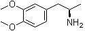 (R)-3,4-Dimethoxyamphetamine molecular structure (CAS 64778-78-5)
