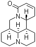 structure of CAS# 6483-15-4, Sophocarpine;13,14-Didehydromatridin-15-one