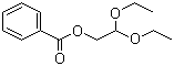苯甲酰氧基乙醛缩二乙醇分子结构 (CAS 64904-47-8)