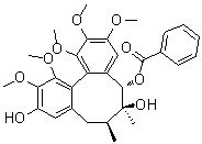Schisantherin E molecular structure (CAS 64917-83-5)