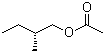 (S)-2-甲基丁醇乙酸酯分子结构 (CAS 6493-92-1)